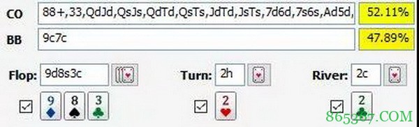 德州扑克一步一步教会你计算和应用底池赔率