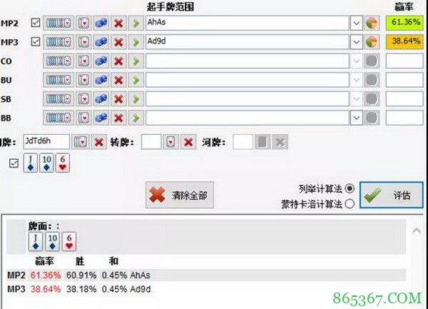 德州扑克基础数学系列：补牌