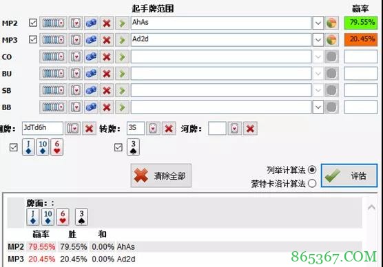 德州扑克基础数学系列：补牌