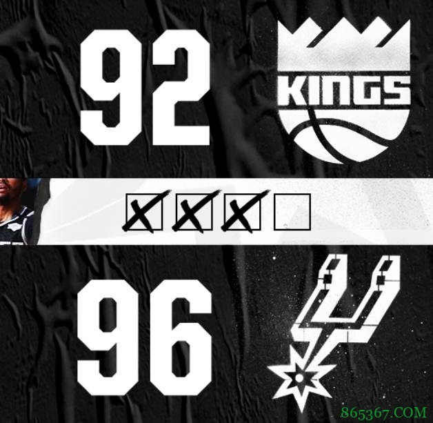 德罗赞27+10 怀特26+8 福克斯39+6 马刺击败国王取复赛开门红