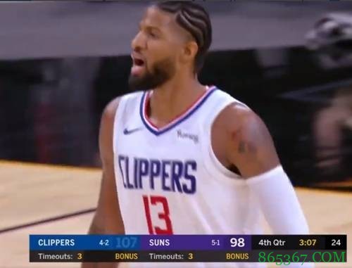 快船VS太阳述评:卢教头的实用主义哲学 乔治也能带你飞