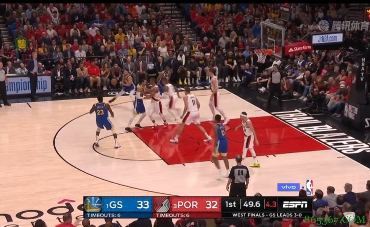 揭秘|库里三分纪录的秘密武器：逐帧分析库里的无球跑动