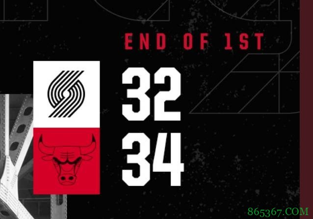 利拉德44+5+9&绝杀 马尔卡宁31+6 开拓者送公牛3连败