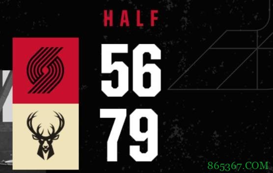 霍勒迪22+7+6 波蒂斯21+8 利特尔30+6 雄鹿大胜开拓者