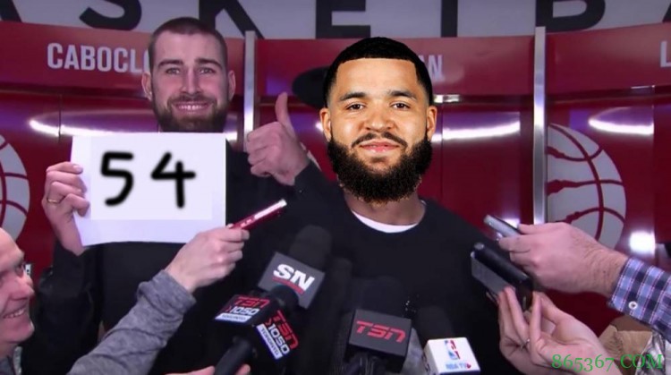 阿赞我来了！范弗里特轰下54分打破队史纪录