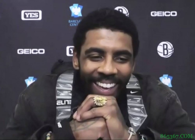 欧文：一直以来我都很尊敬杜兰特和哈登 看他俩打球很享受