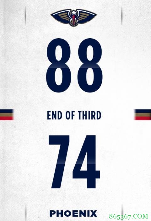 锡安28+7+6 英格拉姆23分 布克25分 鹈鹕7人上双大胜太阳