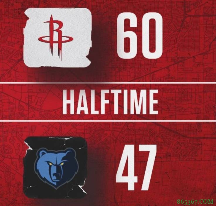 沃尔22+8 戈登20+5 伍德伤退 火箭轻取灰熊