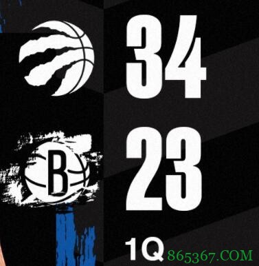 洛瑞30+7 西卡33+11 哈登17+12 KD被退赛 猛龙险胜篮网