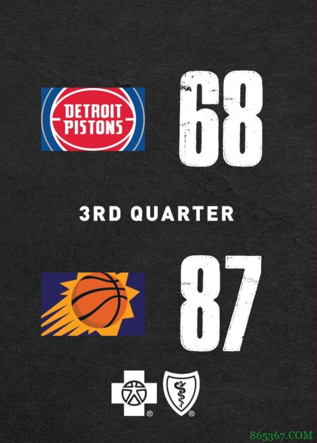 布克23分 保罗20+7+9 格兰特21分 太阳送活塞3连败