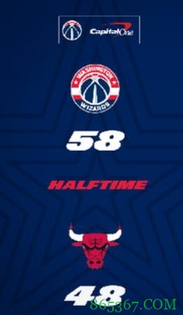 比尔35+7 八村垒19+10 威少轮休 拉文35+6 奇才险胜公牛