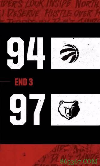 范弗里特32+9 西卡32+6 纳斯被逐 瓦兰27+20 猛龙逆转灰熊