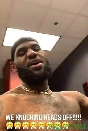 连续两场加时鏖战!詹姆斯今日赛前听歌狂嗨“打满鸡血”