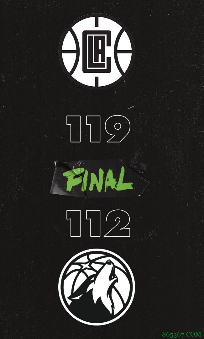 莱昂纳德36+8 路威27分 唐斯18+10 快船胜森林狼止连败