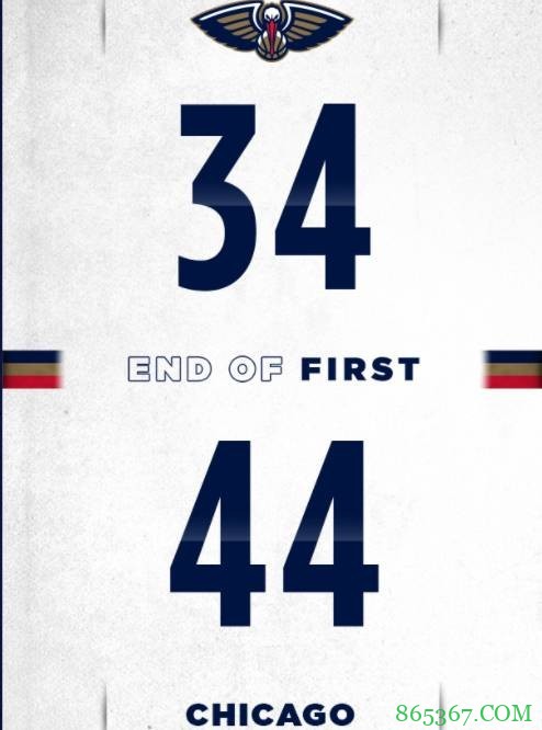 拉文46+7 怀特30+7 锡安29分 公牛终结鹈鹕4连胜