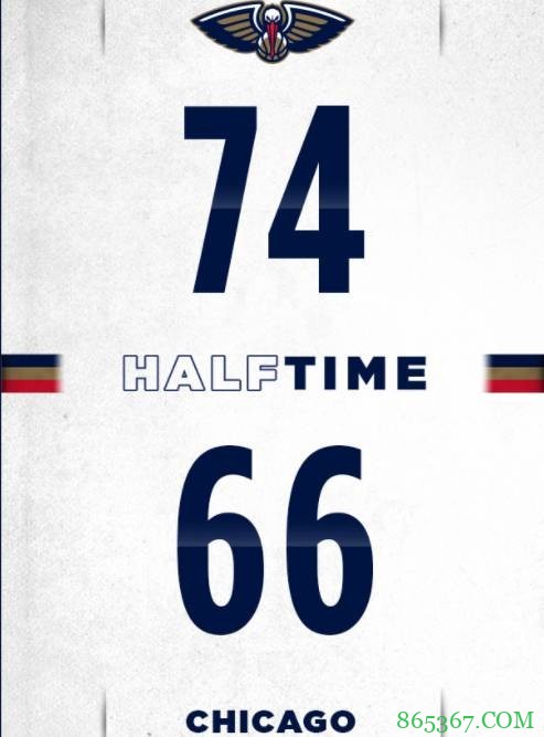 拉文46+7 怀特30+7 锡安29分 公牛终结鹈鹕4连胜