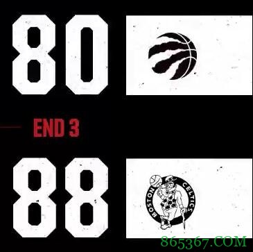 塔图姆17+6+9 奥杰莱24+6 洛瑞24+6助 绿军轻取猛龙