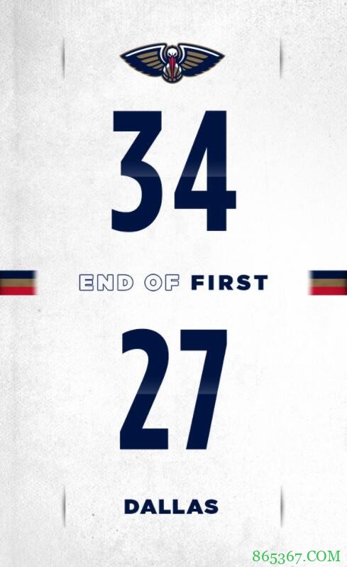 东契奇46+8+12 波尔津吉斯36+7 锡安36分 独行侠击退鹈鹕