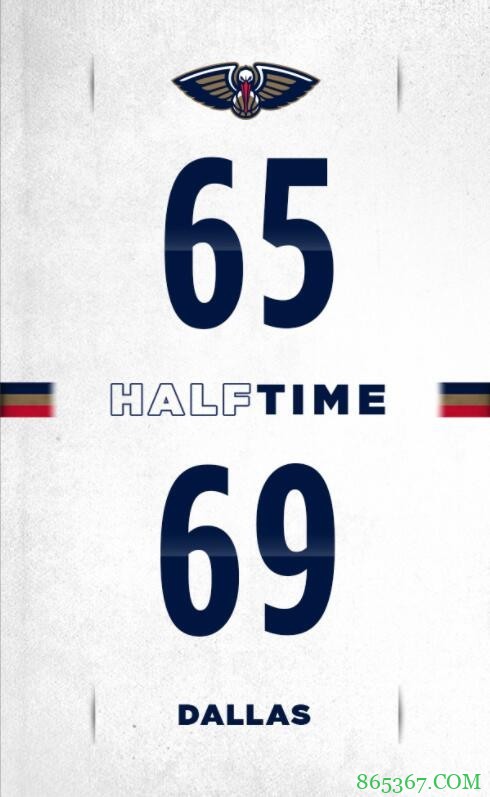 东契奇46+8+12 波尔津吉斯36+7 锡安36分 独行侠击退鹈鹕