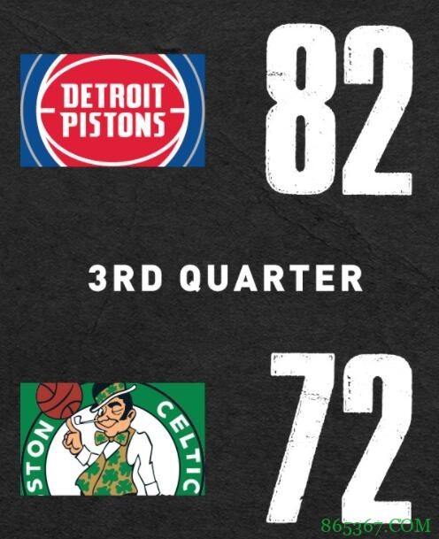 萨迪克-贝三分7中7砍30+12 塔图姆33+11+7 活塞再胜绿军