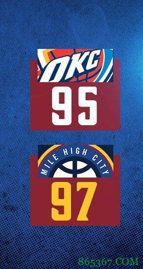 约基奇22+13+9 穆雷22+5+5 杰克逊20分 掘金逆转险胜雷霆