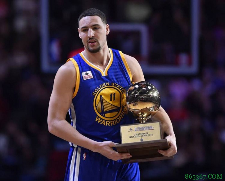 五年前的今天：汤普森三分大赛27分夺冠