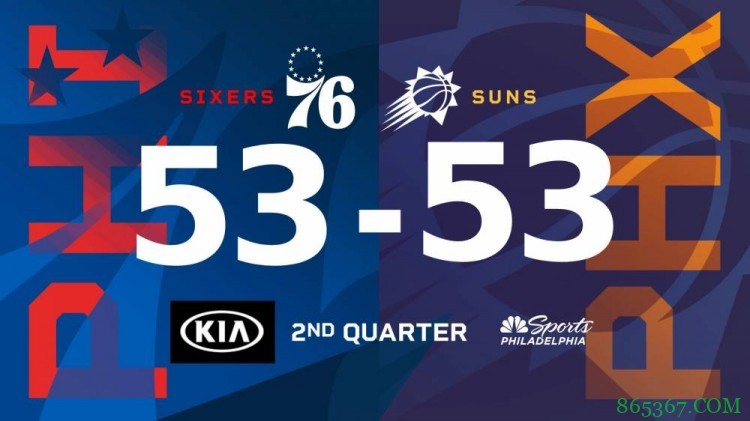 布克36+5 保罗18+8+10 恩比德35+8 太阳灼伤76人取5连胜