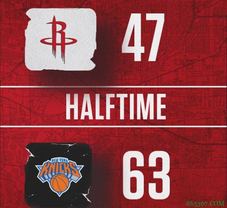 兰德尔22+9 罗斯16分 沃尔26分 尼克斯送火箭5连败