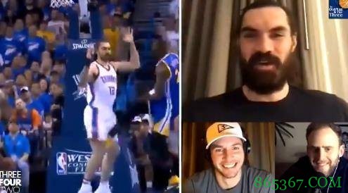 亚当斯回忆被追梦踢蛋：太TM疼了 都顾不上生KD离开的气了