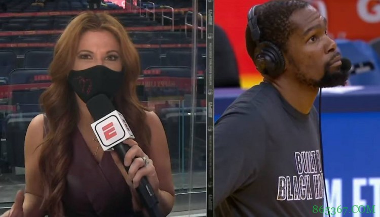 KD：我和哈登、欧文中的任何一人 都可以控球、组织、得分、防守