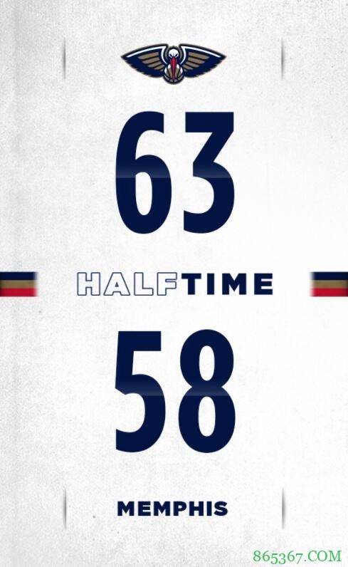 锡安31+7+6 哈特27+9 莫兰特28+7+8 鹈鹕轻取灰熊止连败