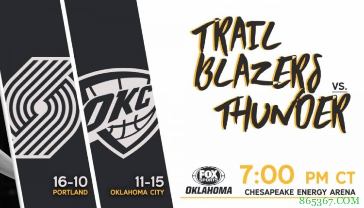 利拉德31+7+10 多特23+6 开拓者力克雷霆迎5连胜