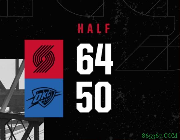 利拉德31+7+10 多特23+6 开拓者力克雷霆迎5连胜