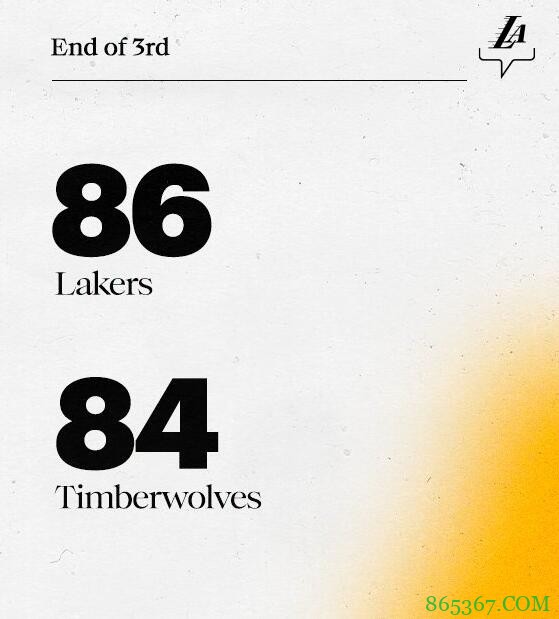 詹姆斯30+13+7 施罗德24分 爱德华兹28+7 湖人擒森林狼