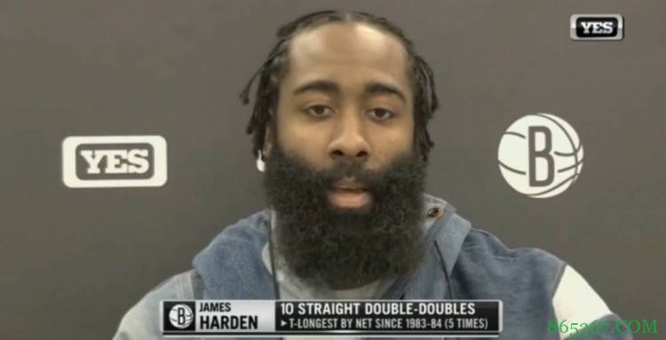 怎么看待阵容频繁改变？哈登：不会抱怨 都是为了赢球