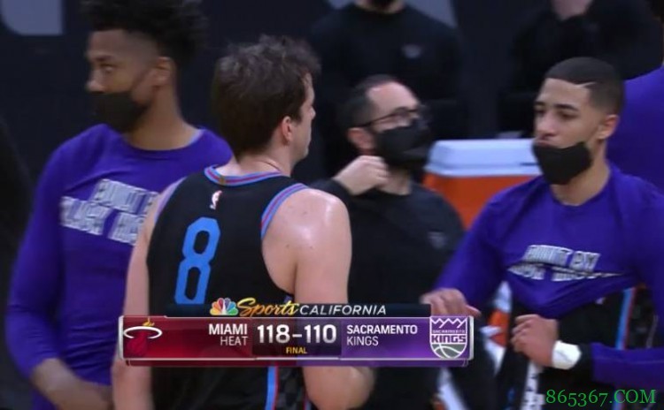 阿德巴约&巴特勒三双 希罗27分  热火6人上双送国王5连败