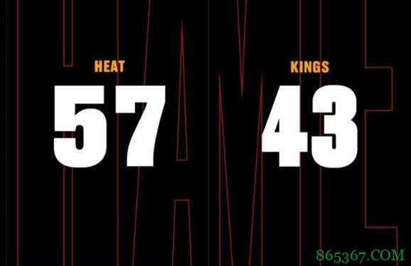 阿德巴约&巴特勒三双 希罗27分  热火6人上双送国王5连败