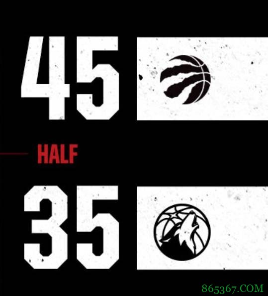 鲍威尔31分 唐斯19+13 猛龙复仇森林狼取3连胜