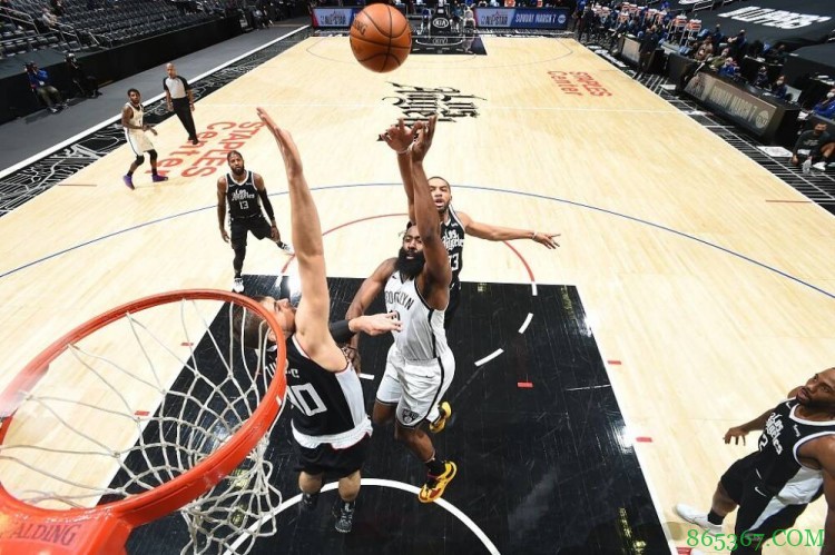 哈登37+11+7 欧文28+8 乔治34+6+7 篮网绝杀快船迎6连胜