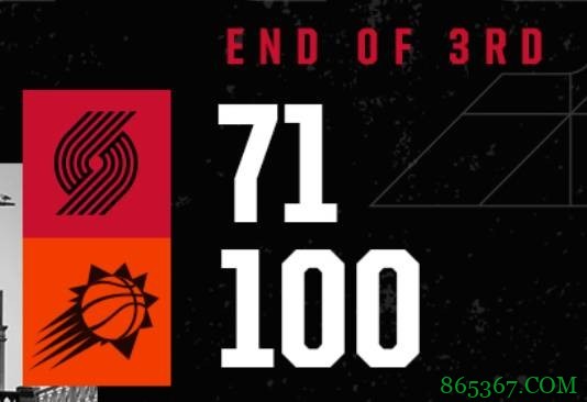 布克三节34+4 利拉德24+7 太阳主场轻松击退开拓者