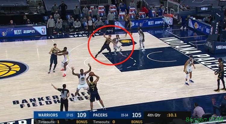 勇士vs步行者裁判报告：最后10.1秒漏判 其余均是正确判罚