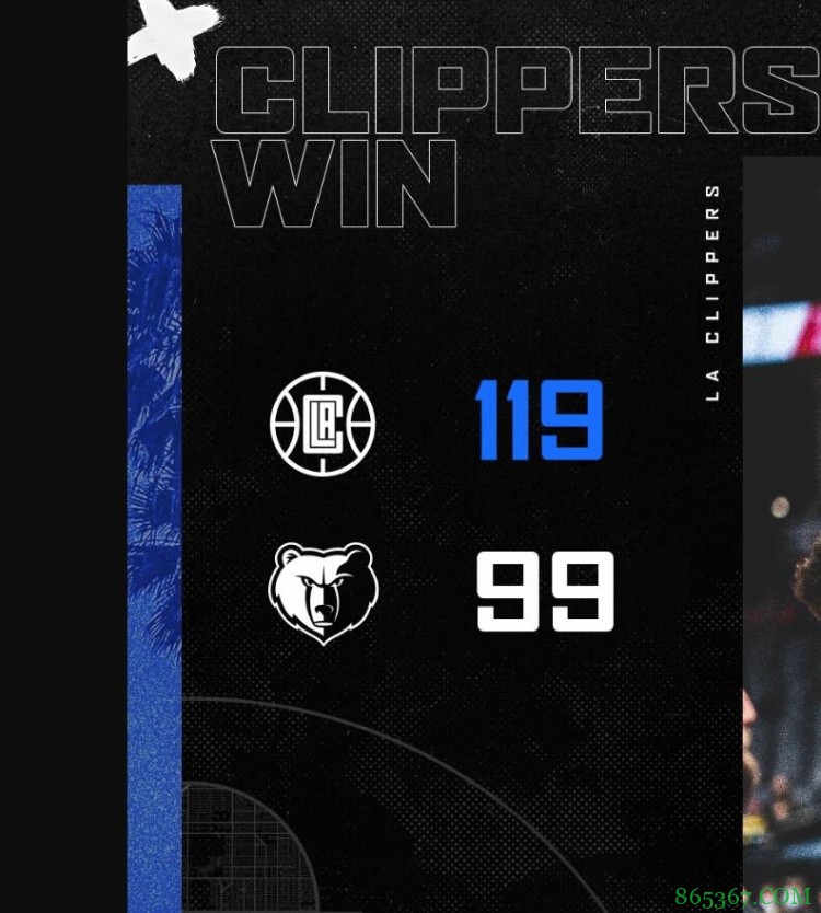 莱昂纳德30+9+7 瓦兰丘纳斯22+11 莫兰特被驱逐 快船复仇灰熊