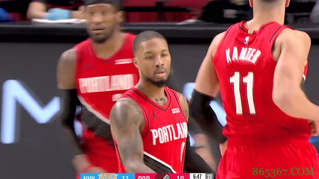 利拉德39+5+8 兰德尔25+7+5 奎克利31分 开拓者力克尼克斯