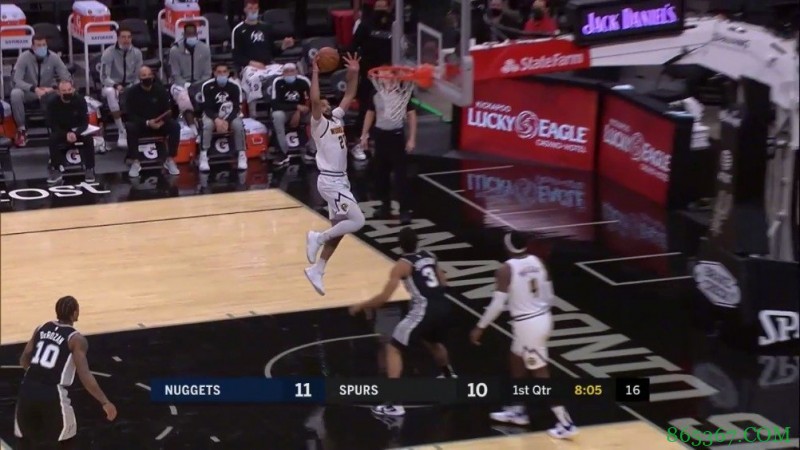 德罗赞30+10 德章泰26+7 约基奇35+10 马刺终结掘金5连胜