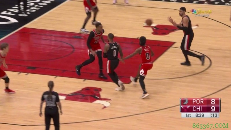 利拉德44+5+9&绝杀 马尔卡宁31+6 开拓者送公牛3连败