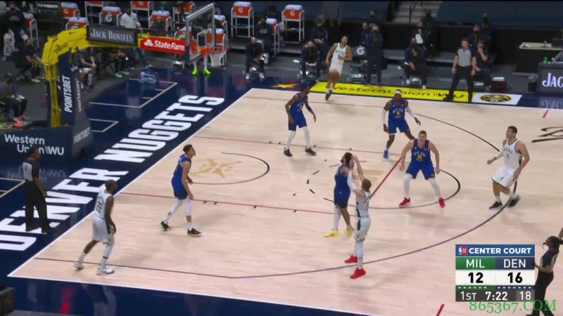 字母哥30+9 米德尔顿29+8+12 约基奇35+12+6 雄鹿力克掘金