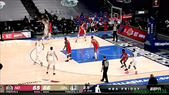 东契奇46+8+12 波尔津吉斯36+7 锡安36分 独行侠击退鹈鹕