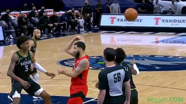 鲍威尔31分 唐斯19+13 猛龙复仇森林狼取3连胜