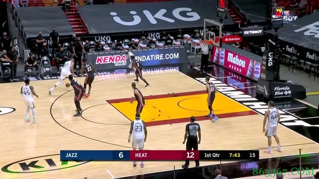 巴特勒33+10+8 米切尔30+6 热火击退爵士取5连胜