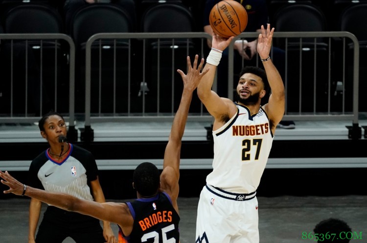 贾马尔-穆雷首次在末节最后5秒命中绝平球 此前4投0中